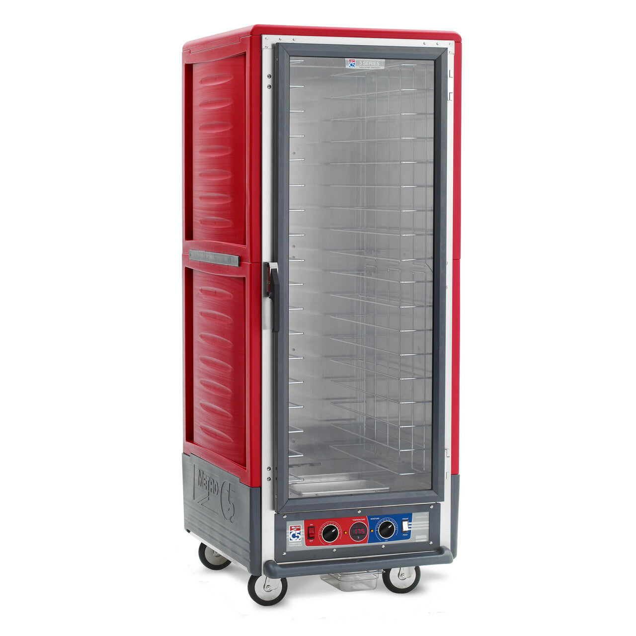 Metro C5 3 Series Insulated Holding/Proofing Cabinet, Full Height Clear Door, 120V, 2000W - C539-CFC-U