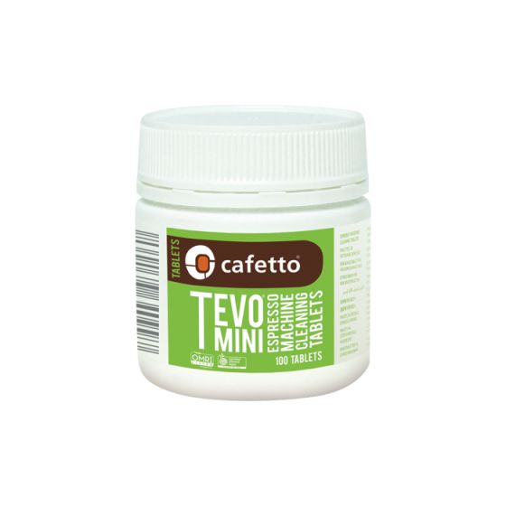 Cafetto Tevo Mini Espresso Machine Cleaning Tablets, 1.5 g, 100 Tablets - E10335-1