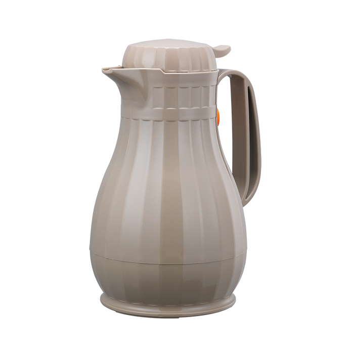 Service Ideas Eco-Serve Insulated Carafe, 1.3 L, Plastic, Latte - ECO13LA