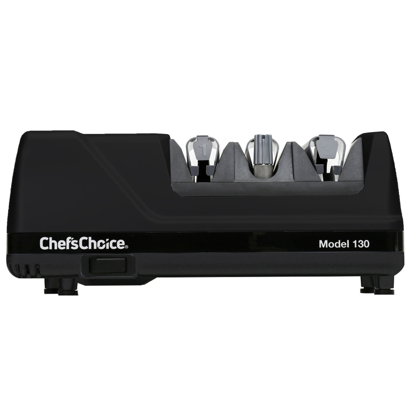 Chef'sChoice Model 130 EdgeSelect Electric Knife Sharpener, 3 Stages, 20 Degree Edges, 120V, Black, FINAL SALE - 0130501