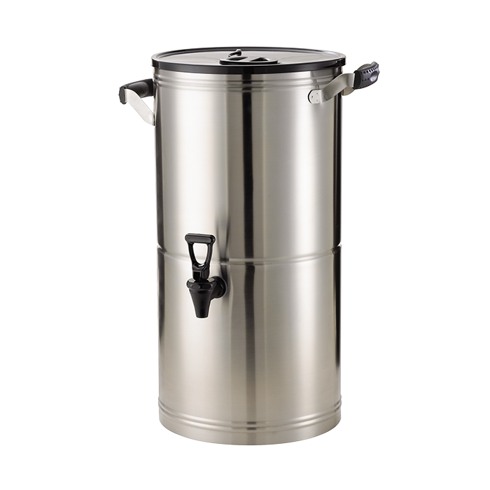 Service Ideas Commercial Tea Urn with Brew-Thru Lid, 5 gal, Stainless Steel - ITS5GPL