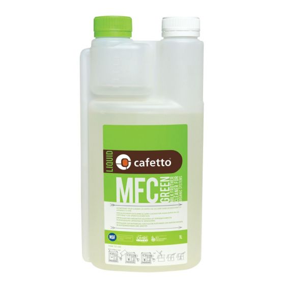 Cafetto | Nettoyant pour lignes de lait vert MFC, 1 L