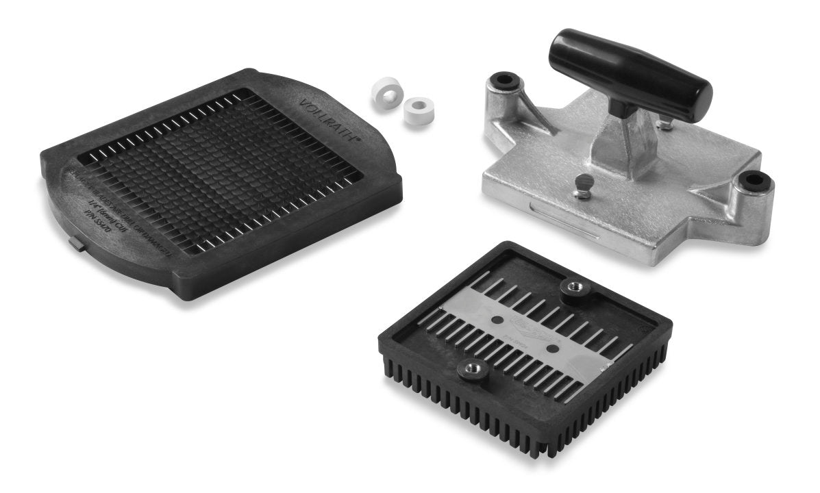 Vollrath | Poignée en T de rechange Instacut 5.1, bloc de poussée et lame, dés de 1/4 po