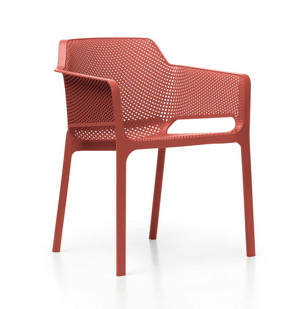 NARDI | Fauteuil en filet, Corallo (paquet de 4)