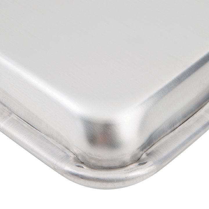 Vollrath Wear-Ever Heavy-Duty Bun Pan, Wire Rimmed, 2/3 Size, 18 Gauge Aluminum - 5223