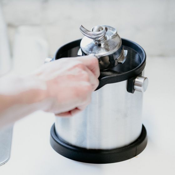 Rhino Coffee Gear | Boîte à frapper, acier inoxydable