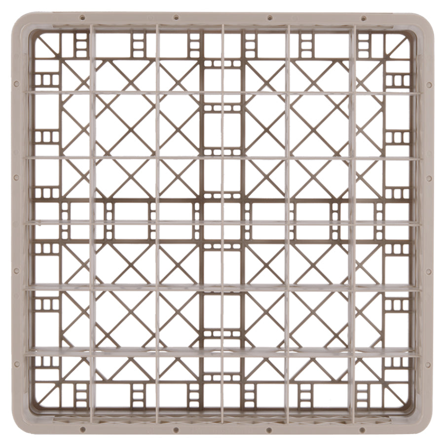 Vollrath | Traex Porte-verres avec 3 rallonges, 36 compartiments, beige