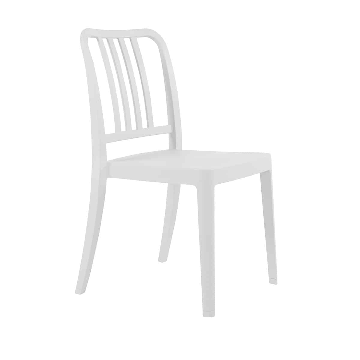 Papatya Varia Side Chair, White (4-pack) - PPY-VARIA-01WHITE