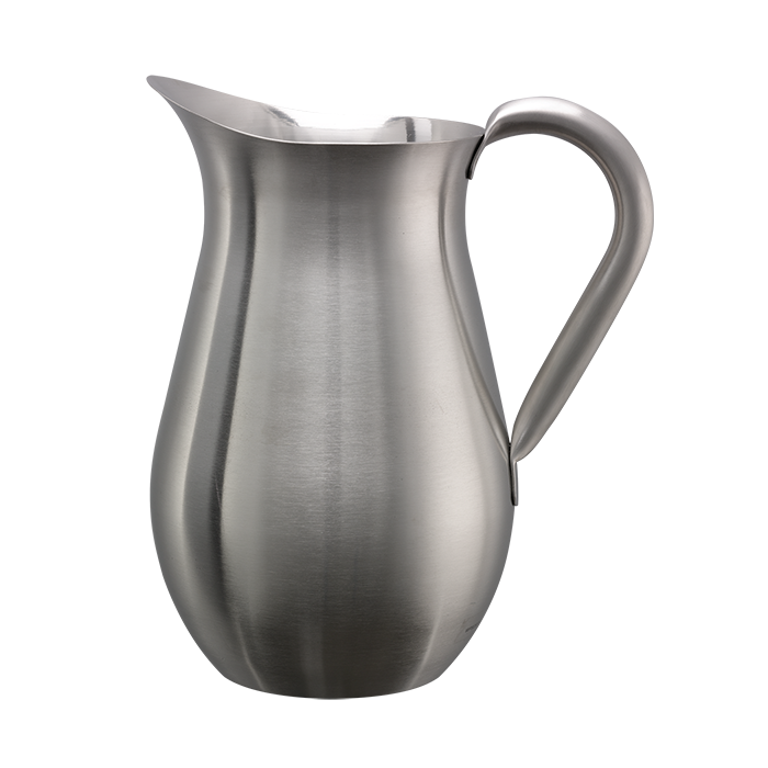 Service Ideas Bell Pitcher, 2 L, Stainless Steel - WPB2BSNG