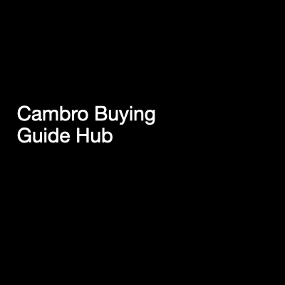 Cambro Buying Guide Hub