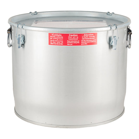 Miroil | Filter Pot, 35 lb Oil Capacity