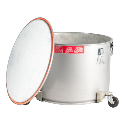 Miroil | Filter Pot with Mobility Base, 55 lb Oil Capacity