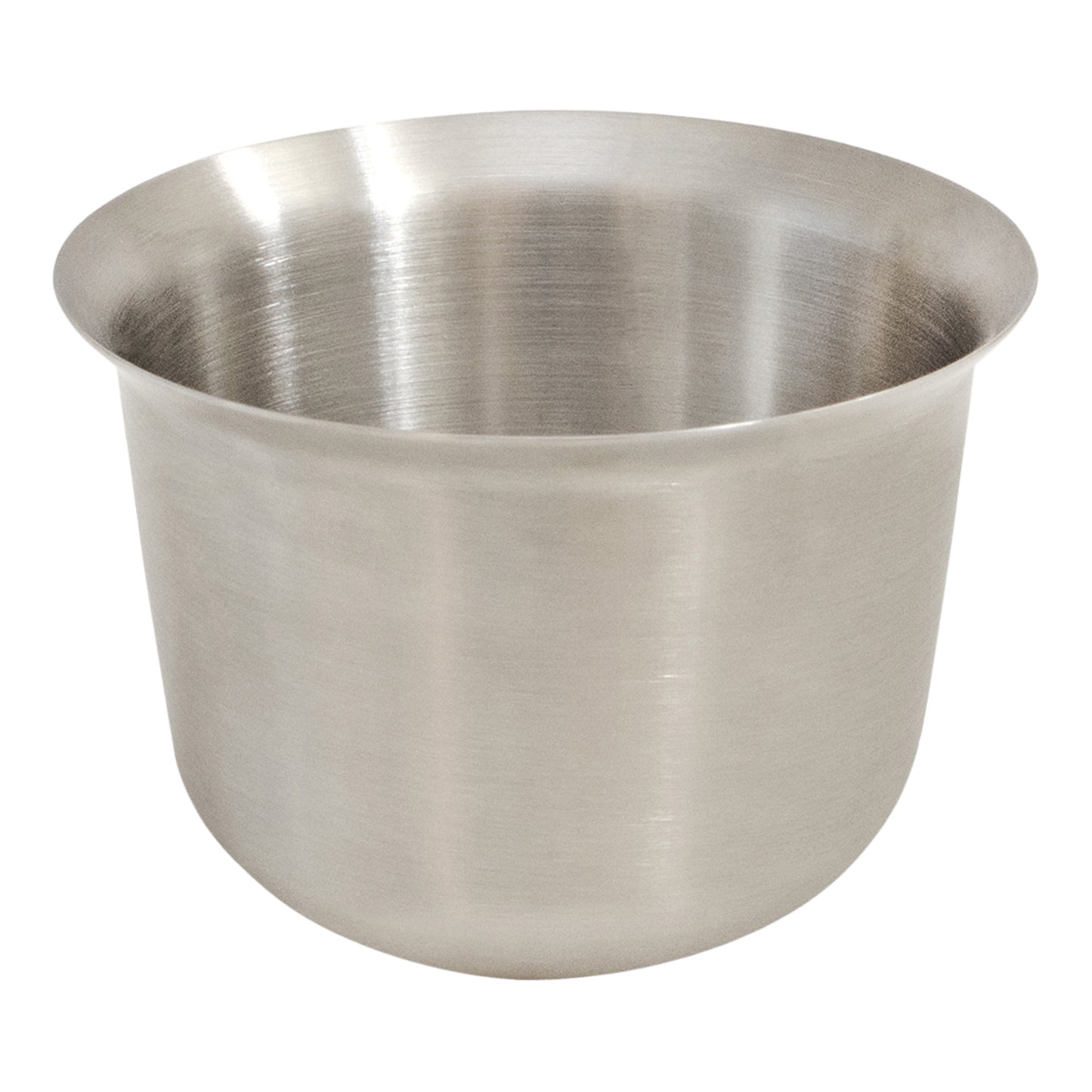 Browne Large Flare Serving Cup, 13.5 oz, Stainless Steel (6-pack) - 515067