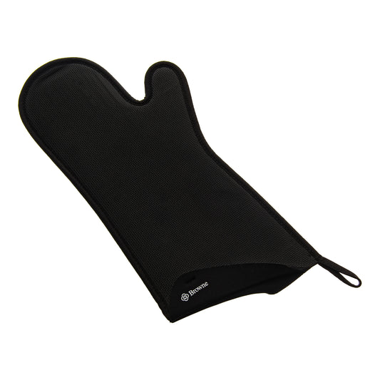 Browne | Oven Mitt FLXz-Prene w Nomex Binding, Black