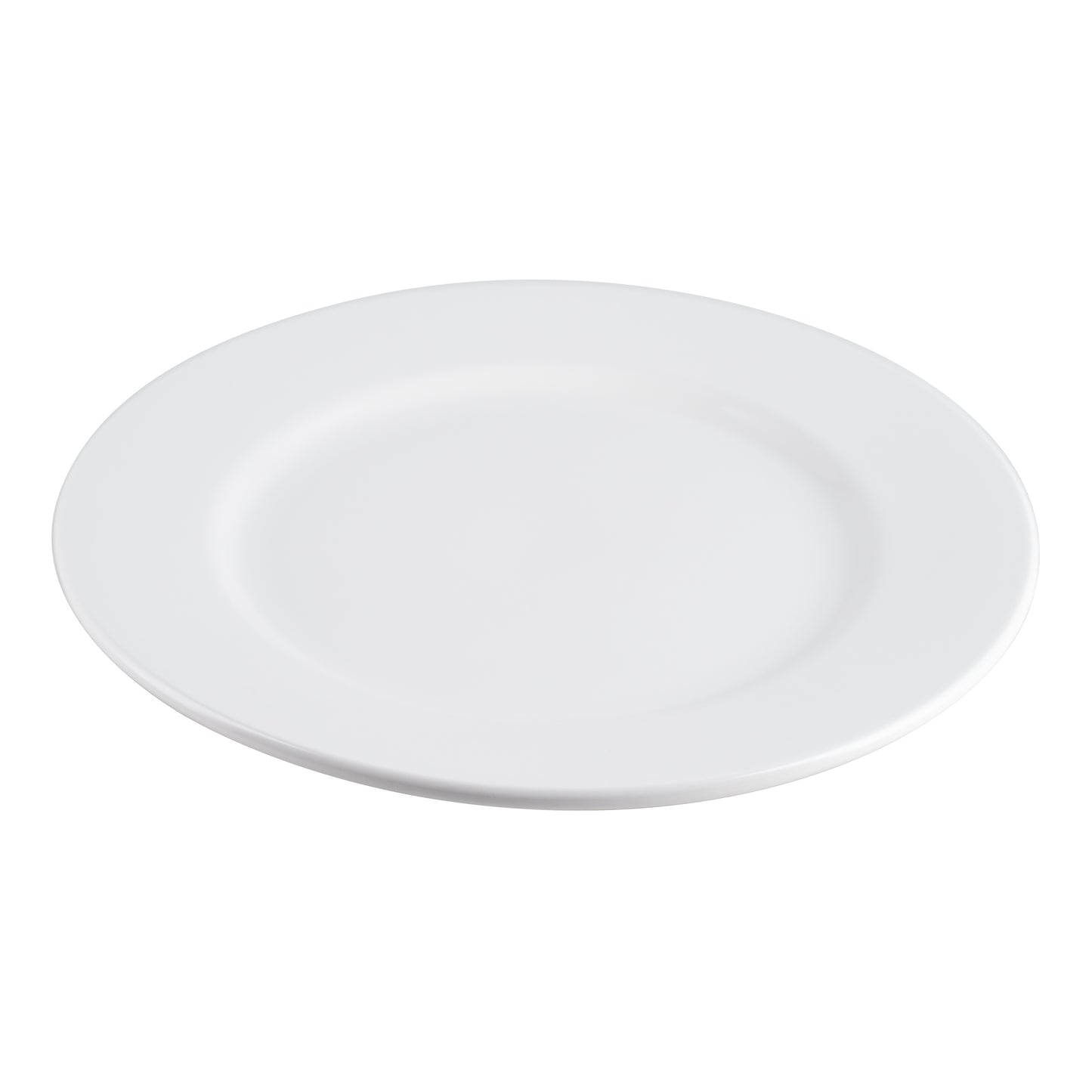 Browne | Palm Presentation Plate, 12", White (12-pack)