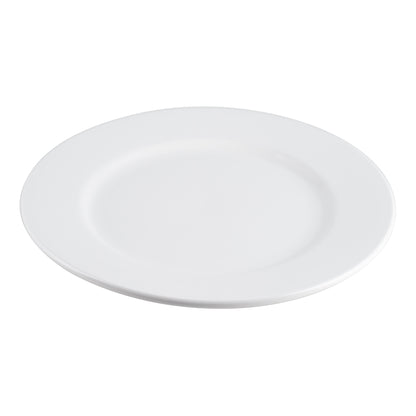 Browne | Palm Presentation Plate, 12", White (12-pack)