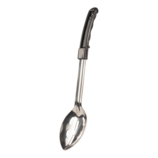 Browne | Slotted Serving Spoon, 13", Black Handled