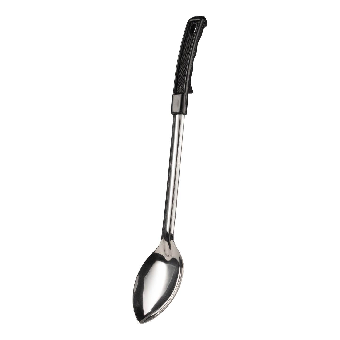 Browne | Solid Serving Spoon, 15", Black Handled