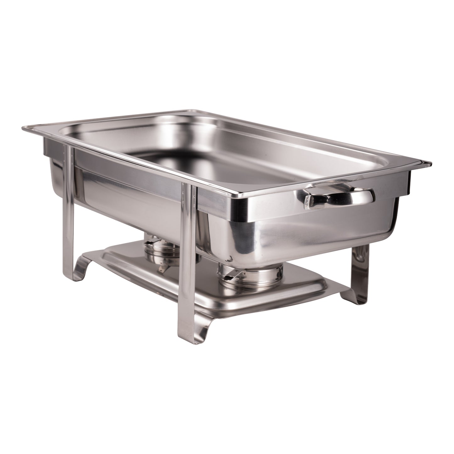 Browne | Economy Roll Top Chafer, Rectangular, Stainless Steel