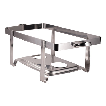 Browne | Economy Roll Top Chafer, Rectangular, Stainless Steel