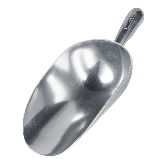 Browne Round Bottom Scoop, 24 oz, Aluminum - 575402