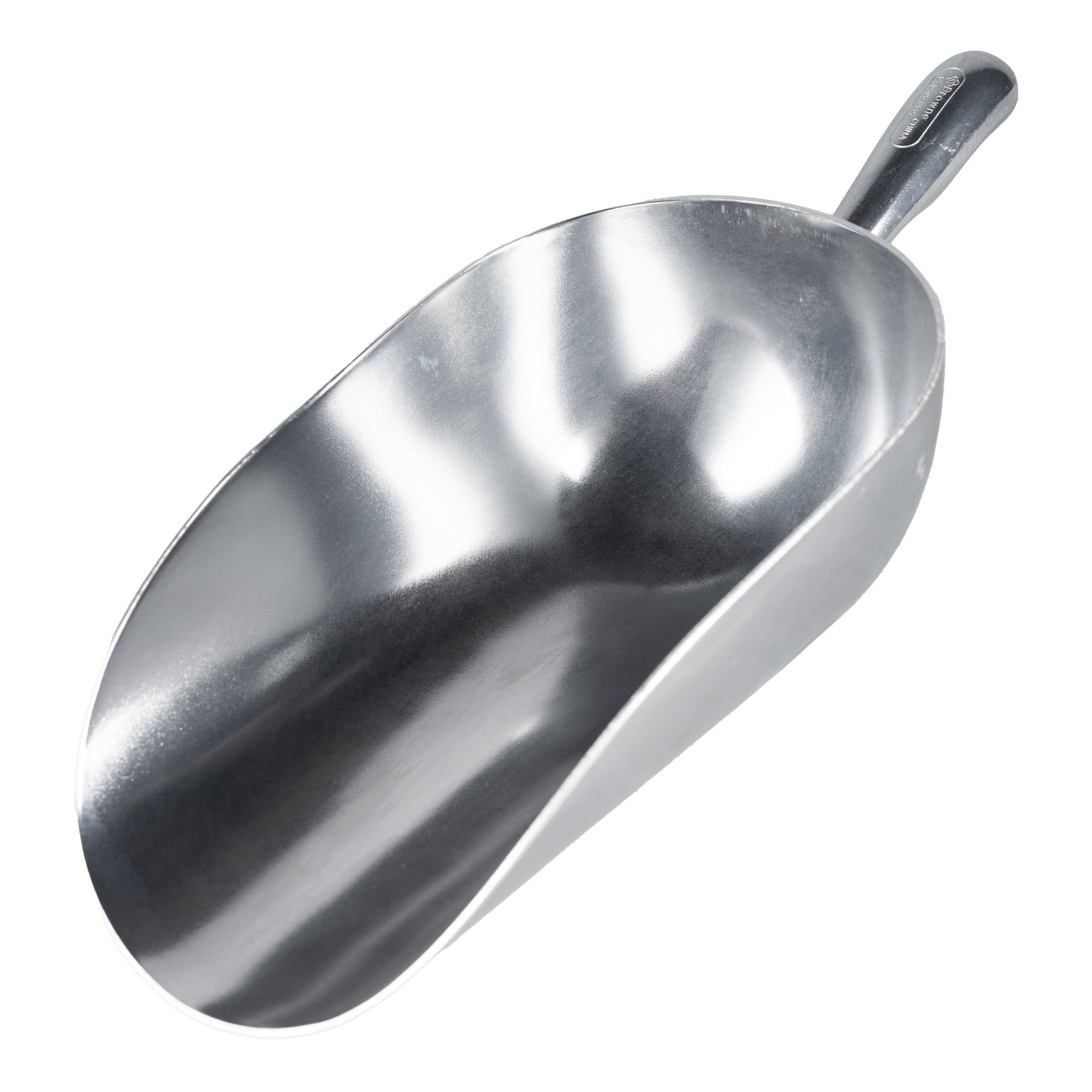 Browne Round Bottom Scoop, 84 oz, Aluminum - 575405 – Russell Hendrix