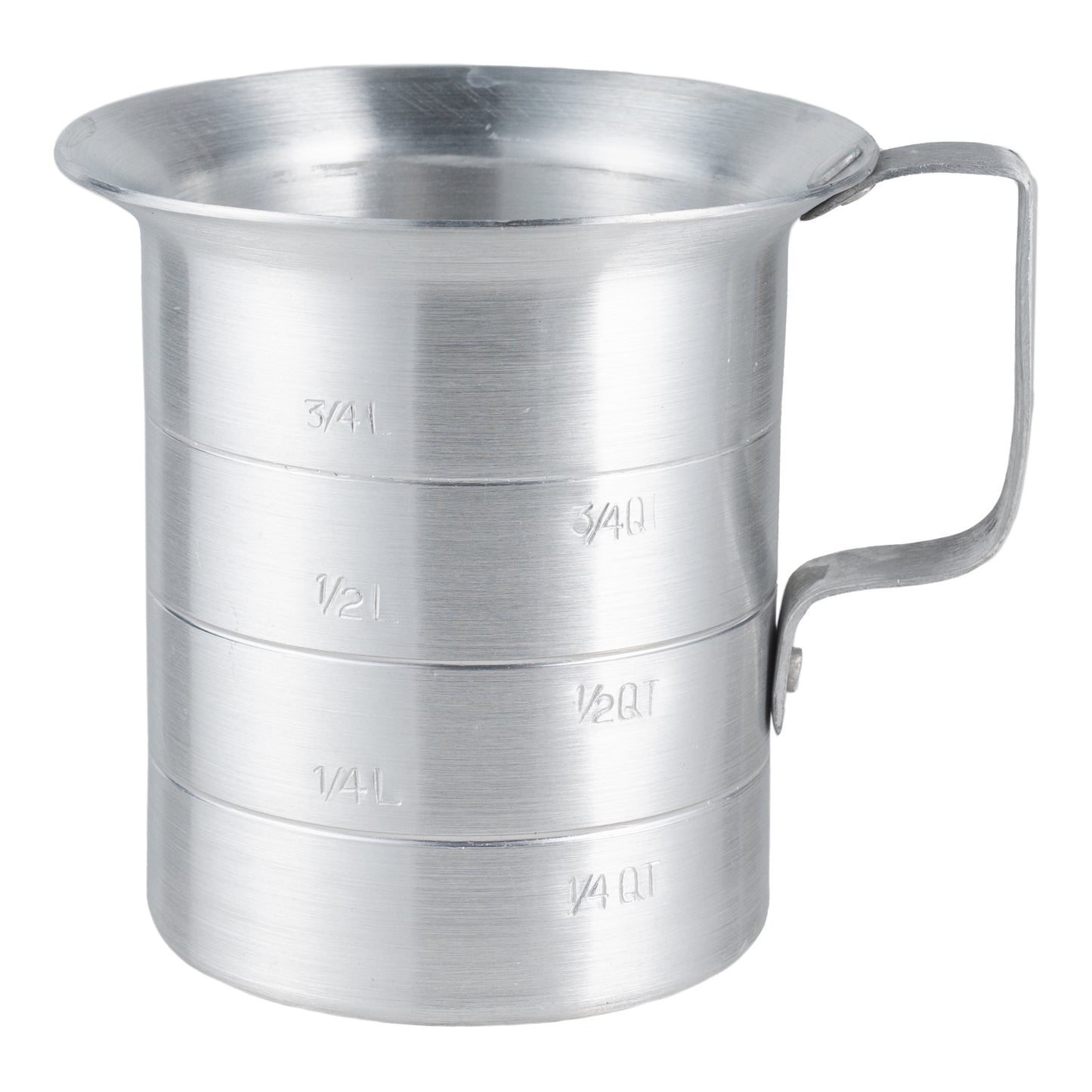 Browne | Liquid Measuring Cup with Handle, 1 qt, Aluminum