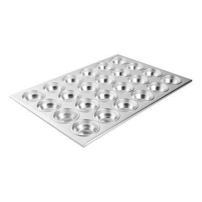 Browne | Muffin/Cupcake Pan, 24 cup x 3 oz, Aluminum