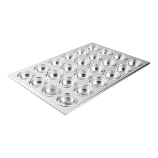 Browne | Muffin/Cupcake Pan, 24 cup x 3 oz, Aluminum