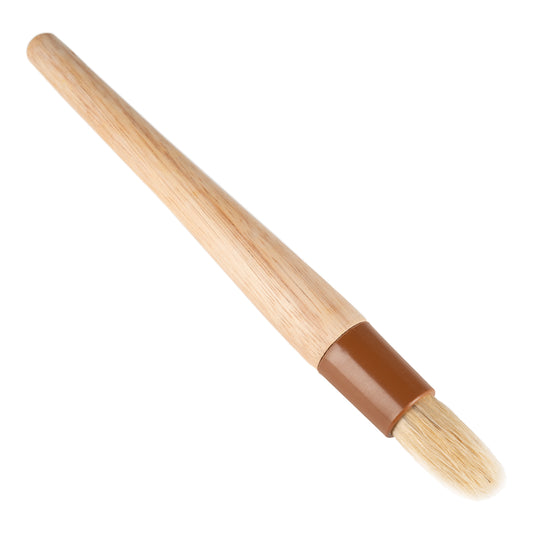 Browne | Sealed Round Pastry Brush, Boar Bristles, 1", Wood Handle