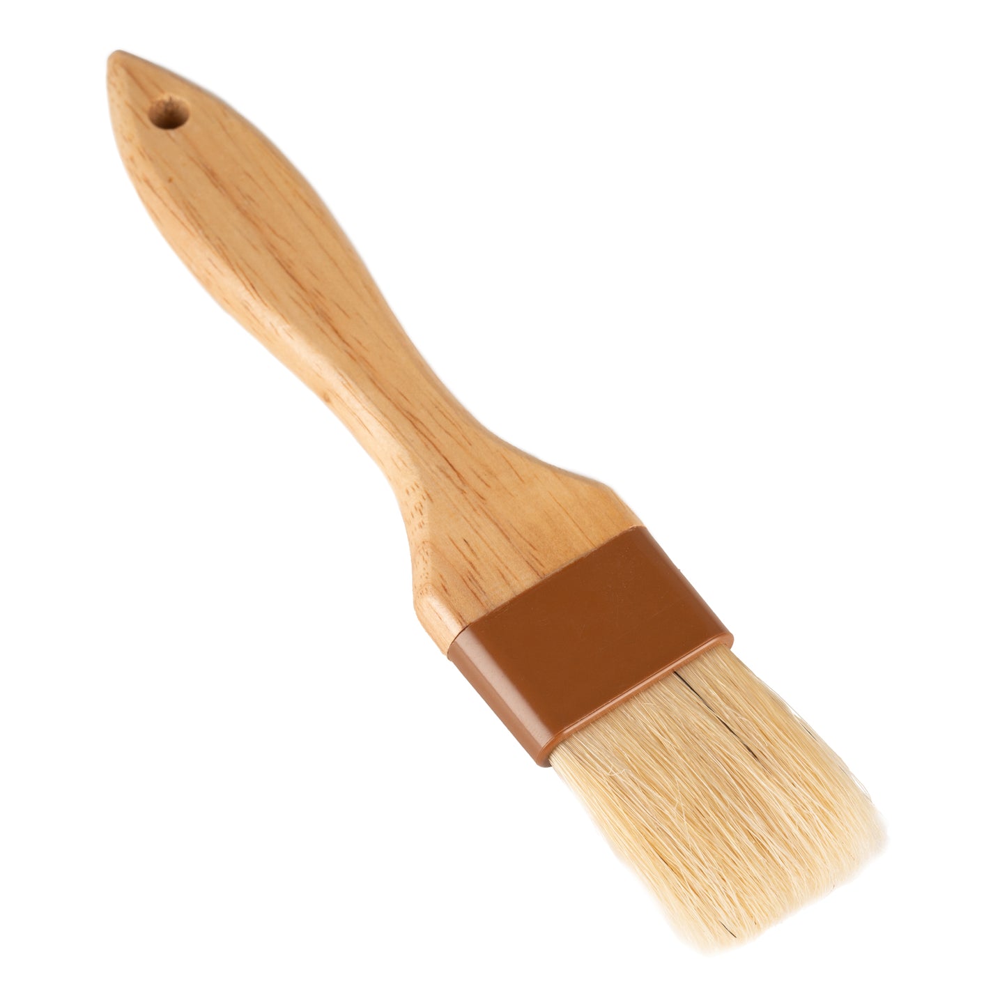 Browne | Sealed Pastry Brush, 1.5", Boar Bristles, Wood Handle