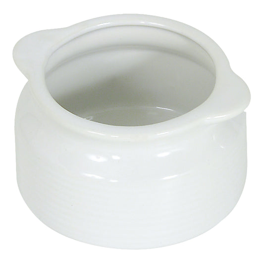 Browne | Onion Soup Bowl, Two Handles, 12 oz, White