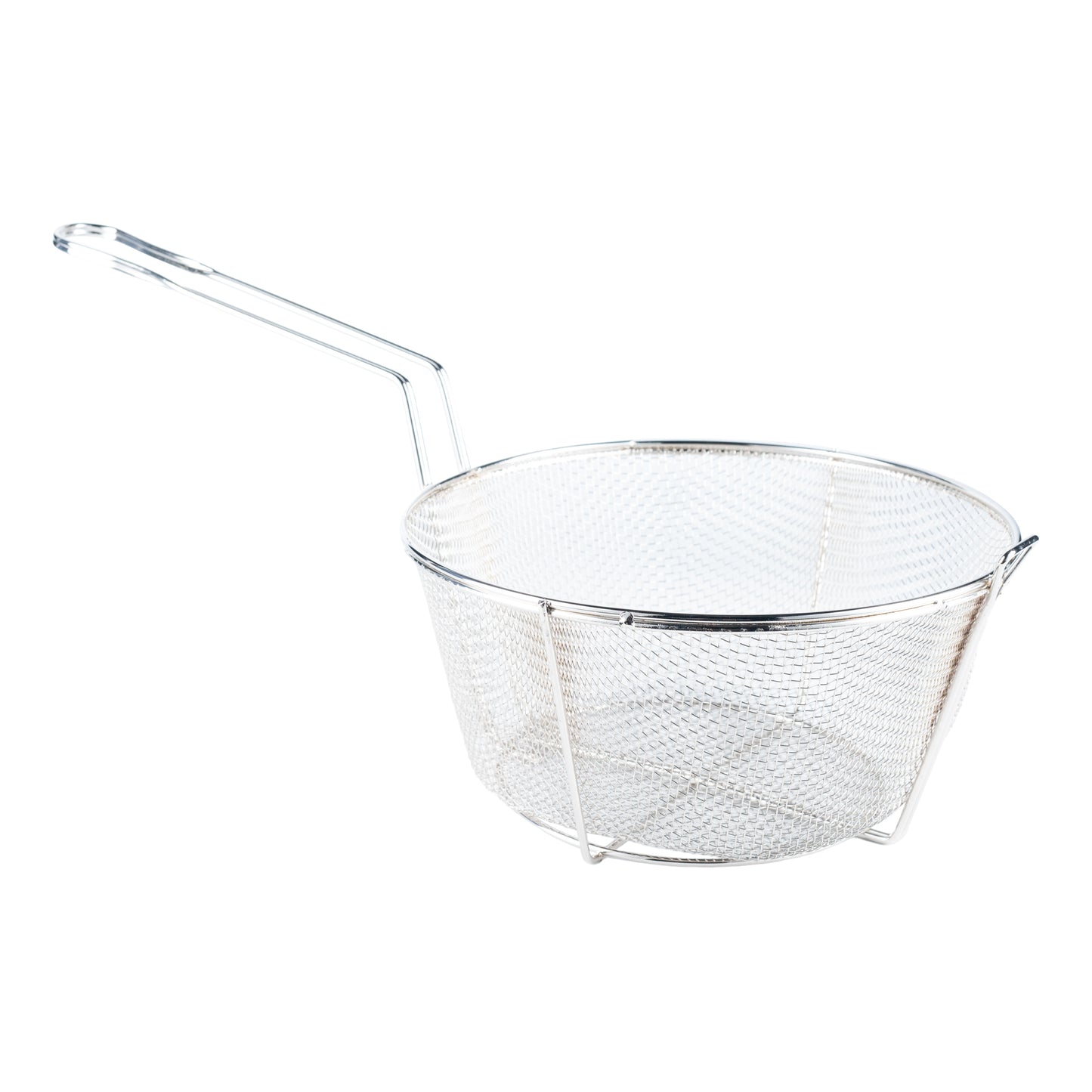 Browne | Wire Fry Basket, Round, Medium Mesh, 11.5"