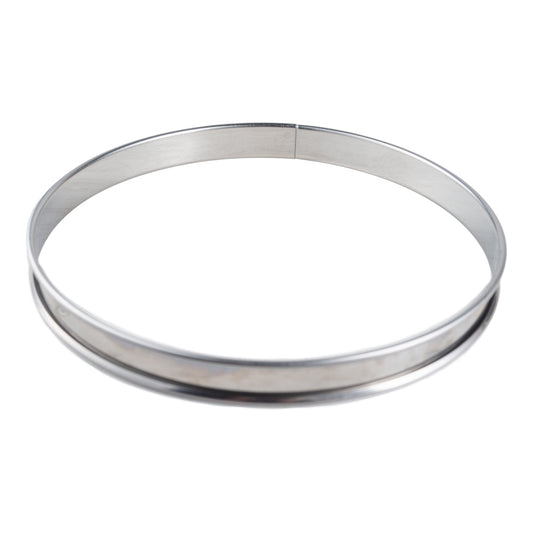 Gobel | Tart Ring, Rolled Edge, 8.7", Stainless Steel