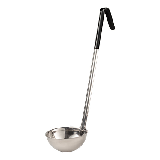 Browne | Ladle, 8 oz, Black Handle