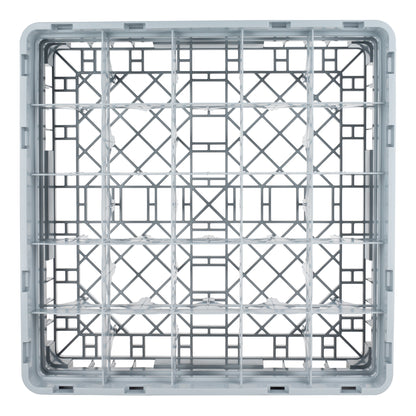 SignatureWares | Glass Rack, 25 Compartment, 6 1/8" High, Grey