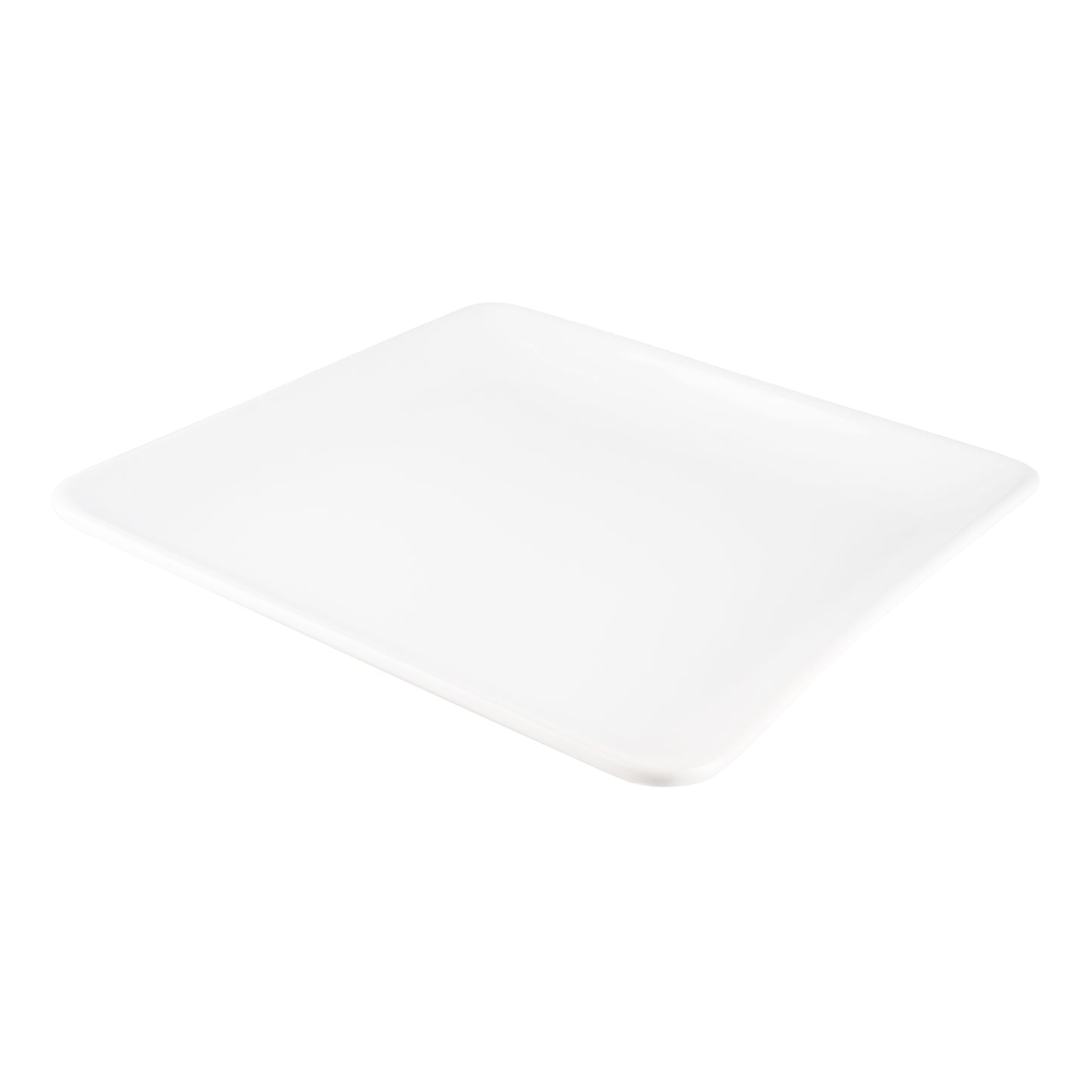 American Metalcraft | Prestige Square Plate, 14", White