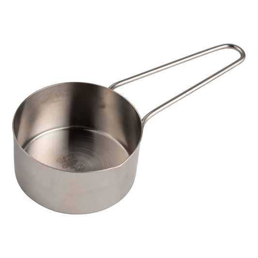 American Metalcraft | Short Wire Handled Measuring Cup, 1/2 cup, Stainless Steel