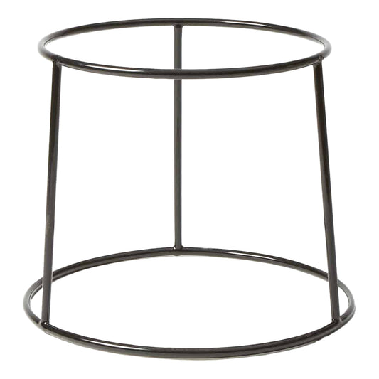 American Metalcraft | Pizza Stand, Rubberized Black Coated Steel