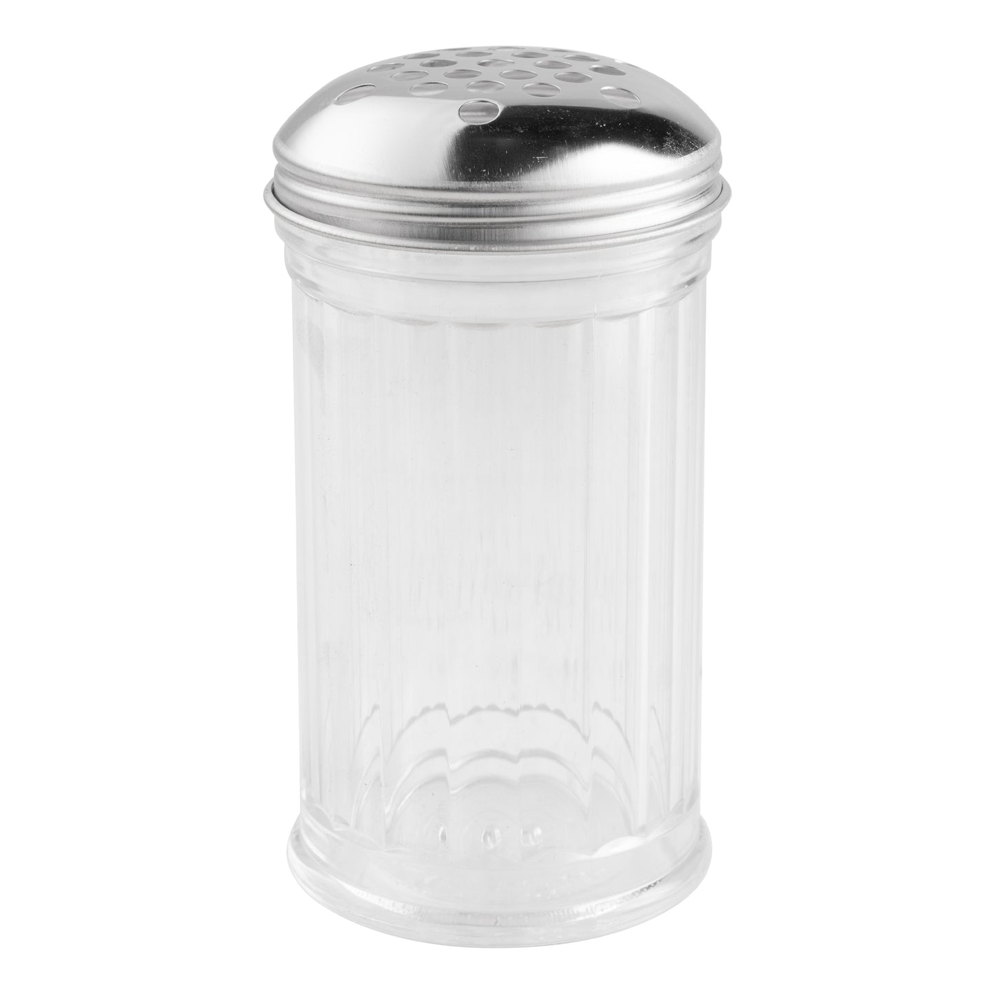 American Metalcraft | Cheese / Spice Shaker, Extra Large Holes, 12 oz, Plastic/Stainless Steel