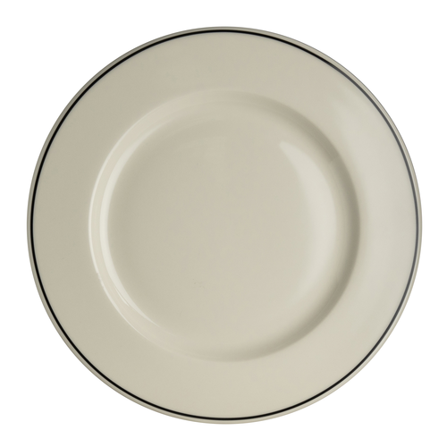 Steelite Homer Laughlin Black Line Narrow Rim Plate, 9" (24-pack) - HL2051743