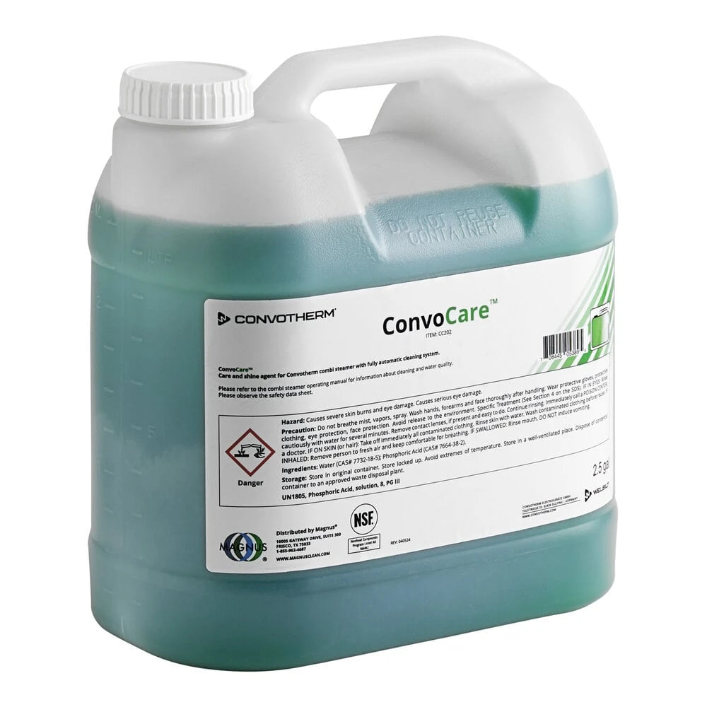Convotherm ConvoCare Premixed Rinse for ConvoTherm Combi Ovens (2-pack) - C-CARE-P