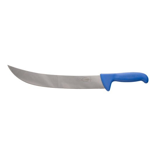 F. Dick | ErgoGrip American Style Butcher Knife, 12", Blue