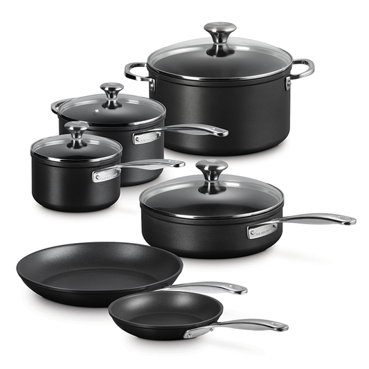 Le Creuset 10-Piece Toughened Nonstick Pro Cookware Set - view 1