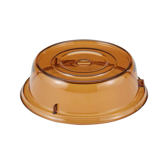 Cambro | Camwear Camcovers Plate Cover, 10 3/16", Amber