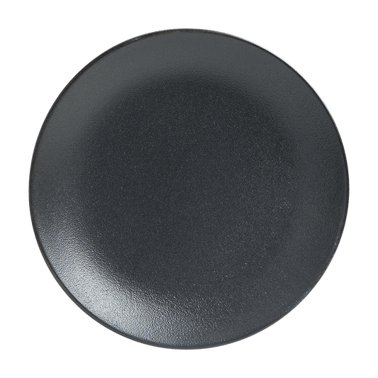 Cameo Onyx Coupe Plate, 8", Black (36-pack) - 910-21081N