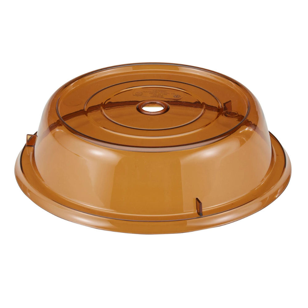 Cambro | Camwear Camcovers Plate Cover, 10 5/8", Amber