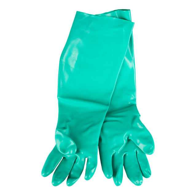 Regional Safety | Nitrile Gloves, Large, 18" Green (1 pair)