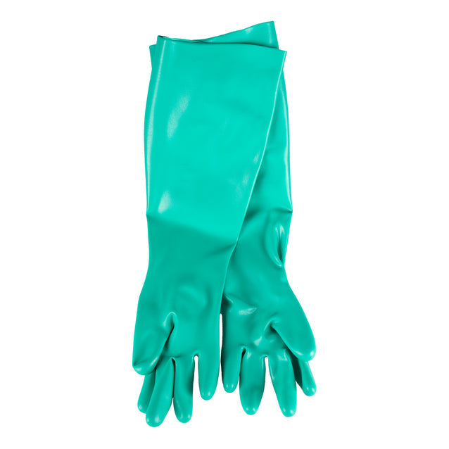 Regional Safety | Nitrile Gloves, Small, 18" Green (1 pair)