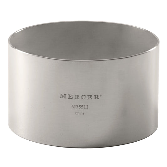 Mercer | Ring Mold, 3" x 1 3/4", Stainless Steel